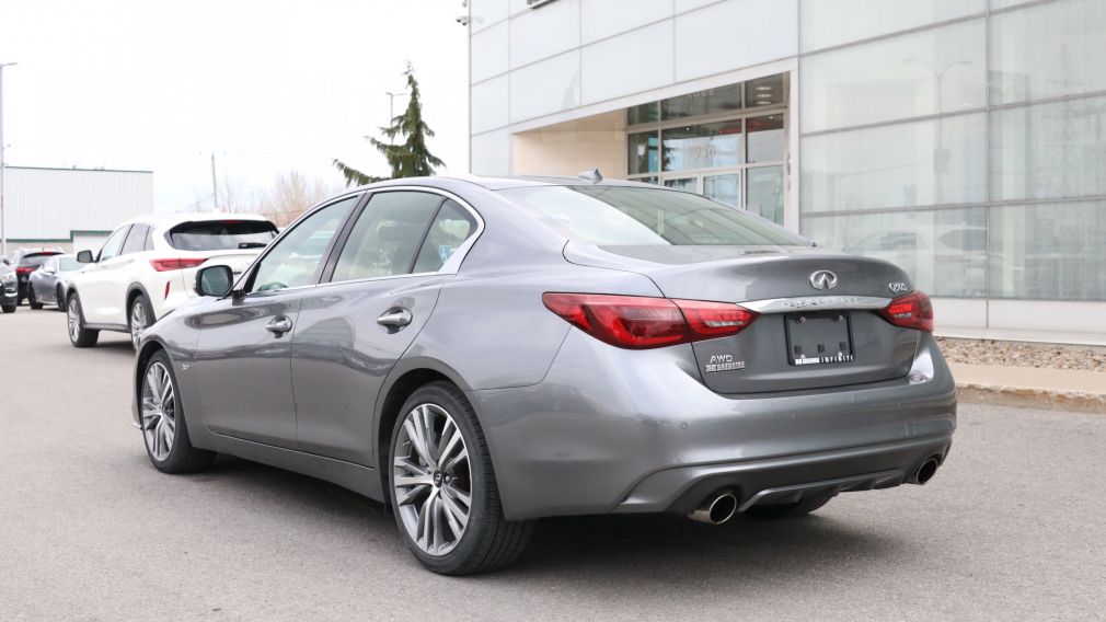 2018 Infiniti Q50 3.0t SPORT CUIR TOIT NAVI MAGS 19 POUCES #4