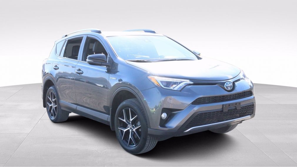 2018 Toyota Rav 4 Hybrid SE - CUIR - MAGS - HAYON ÉLECTRIQUE - TOIT #0