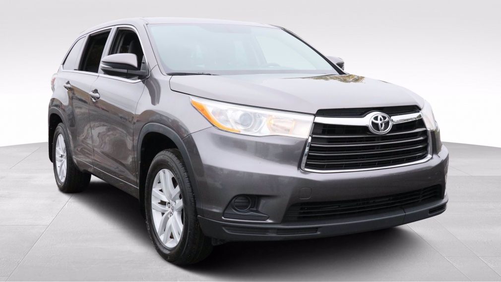 2015 Toyota Highlander LE-CAMERA DE RECUL-8 PLACES-VITRES ELEC #0