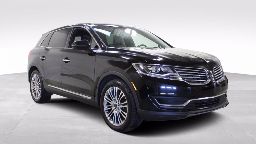 2016 Lincoln MKX Reserve Awd Cuir Toit-Panoramique Navigation #0