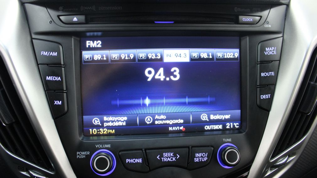 2014 Hyundai Veloster Tech Hatchback Toit-Panoramique Navigation Caméra #11