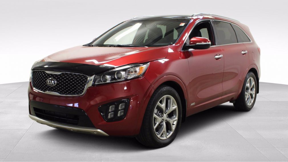 2017 Kia Sorento SX Turbo Awd Cuir Toit-Panoramique Navigation #2