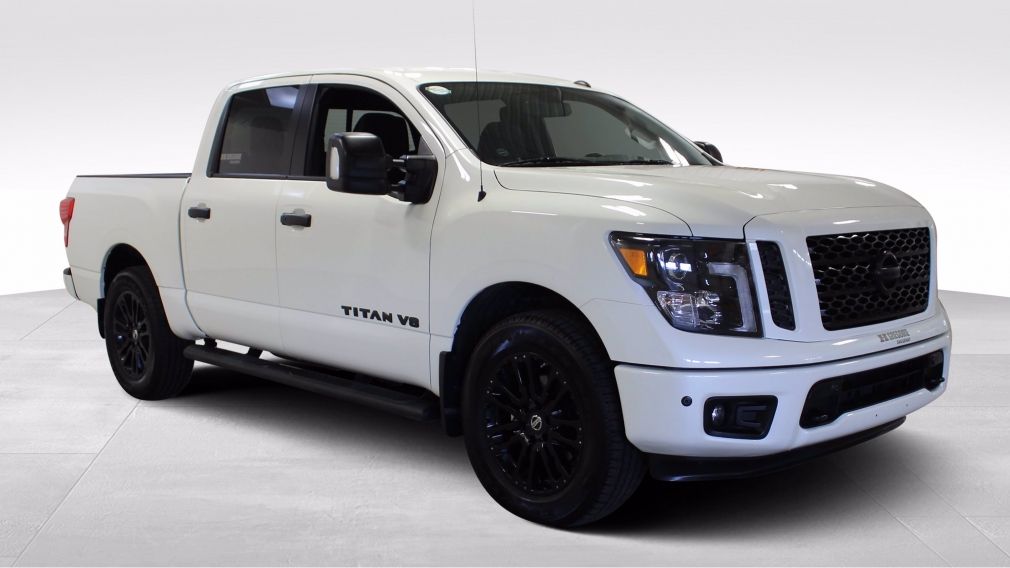 2019 Nissan Titan SV Midnight Édition 4x4 Crew-Cab 5.6L Navigation #0