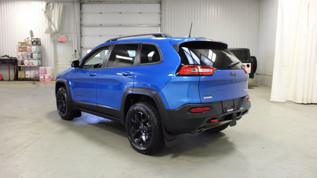 2017 Jeep Cherokee Trailhawk 4X4 V6 Cuir Mags Caméra Bluetooth #5