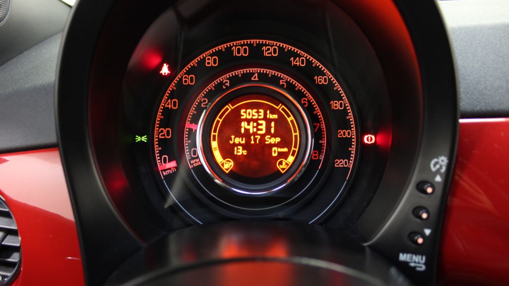 2013 Fiat 500 Sport Hatchback A/C Gr-Électrique Mags Bluetooth #15