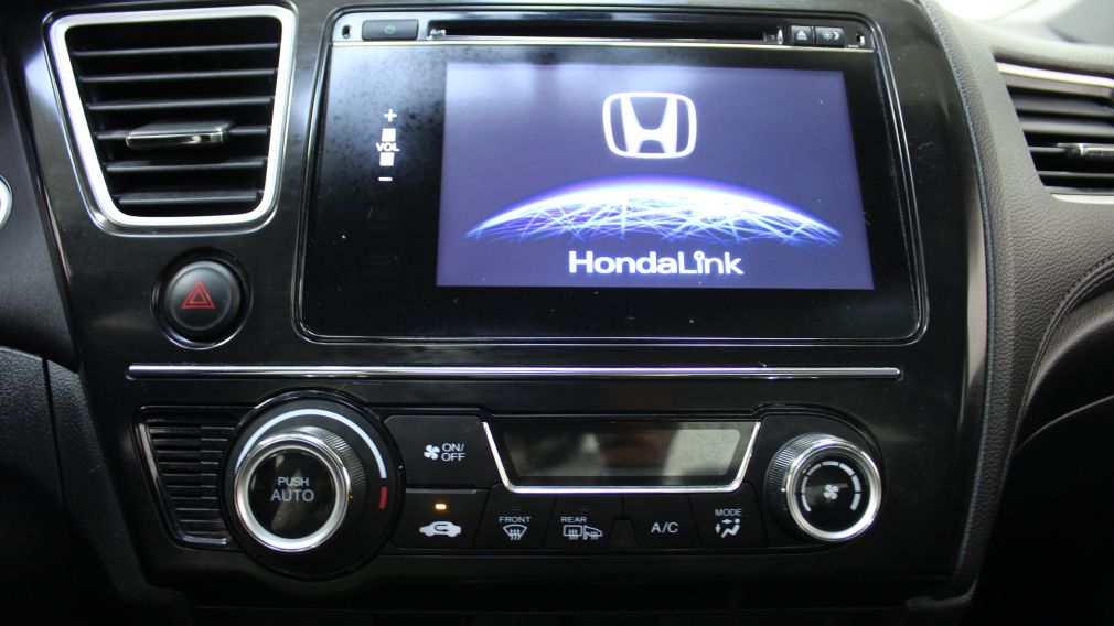 2015 Honda Civic Touring Cuir Toit-Ouvrant Navigation Bluetooth #11