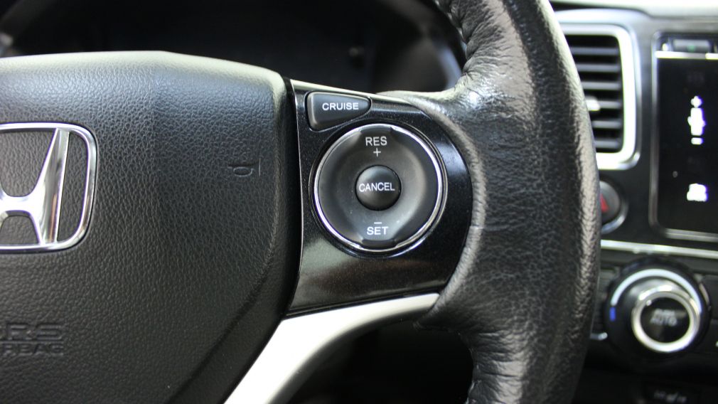 2015 Honda Civic Touring Cuir Toit-Ouvrant Navigation Bluetooth #19