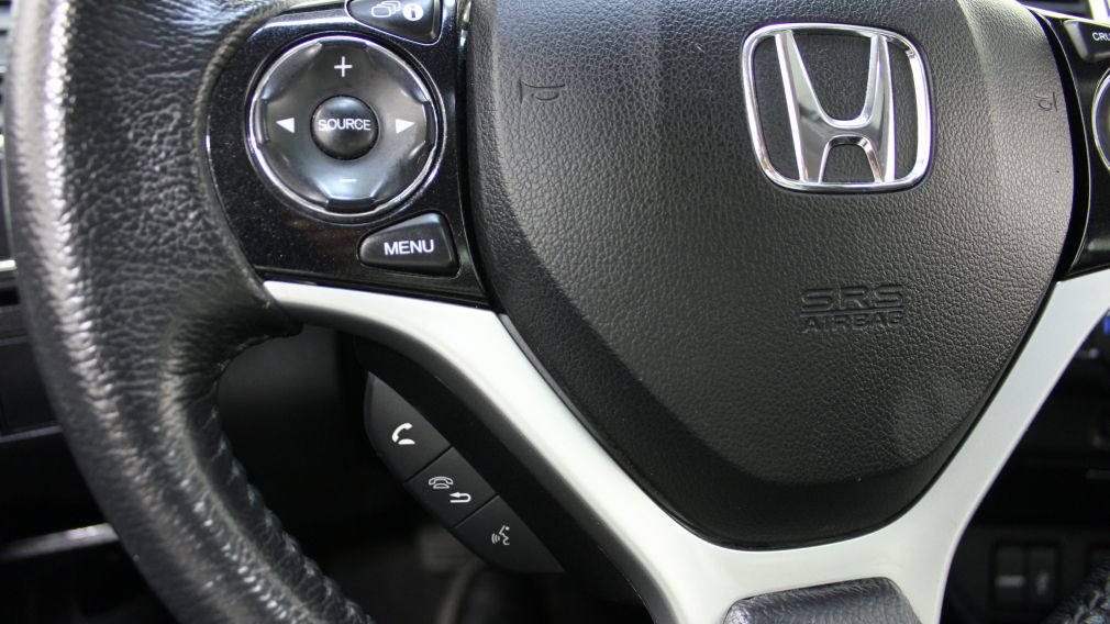 2015 Honda Civic Touring Cuir Toit-Ouvrant Navigation Bluetooth #18