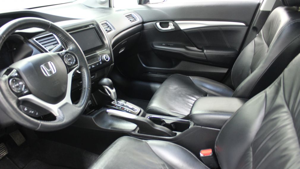 2015 Honda Civic Touring Cuir Toit-Ouvrant Navigation Bluetooth #11