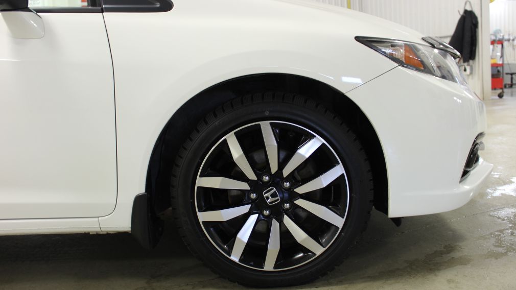 2015 Honda Civic Touring Cuir Toit-Ouvrant Navigation Bluetooth #8