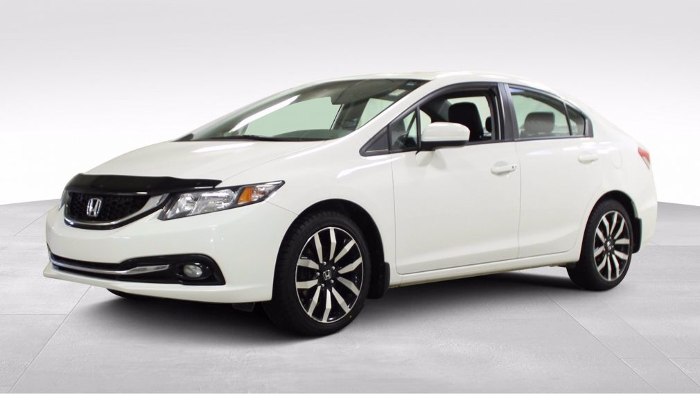 2015 Honda Civic Touring Cuir Toit-Ouvrant Navigation Bluetooth #3