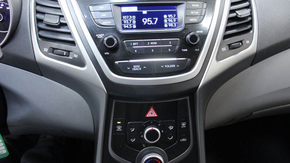 2015 Hyundai Elantra L A/C Gr-Électrique Auxilière Lecteur CD #11