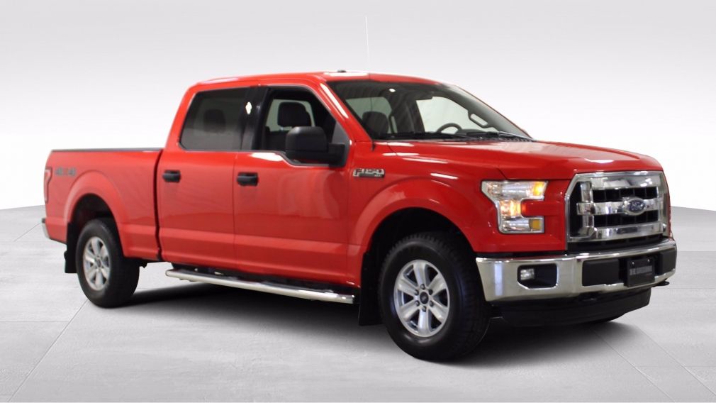 2016 Ford F150 XLT Crew-Cab 4X4 5.0L Mags Caméra Bluetooth #0