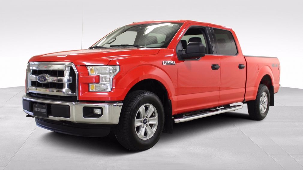 2016 Ford F150 XLT Crew-Cab 4X4 5.0L Mags Caméra Bluetooth #3