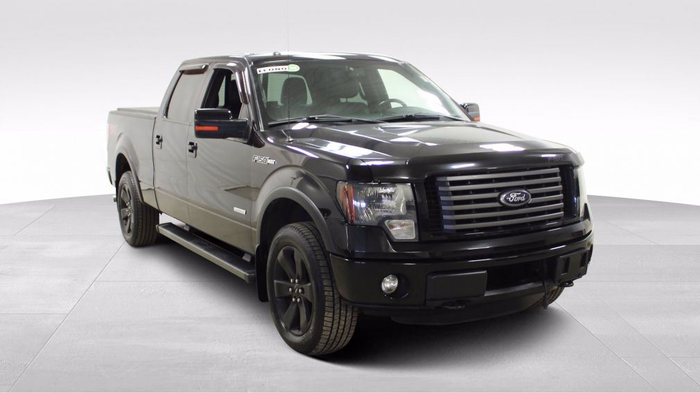 2012 Ford F150 FX4 Crew-Cab 4X4 Écoboost Cuir Caméra Bluetooth #0