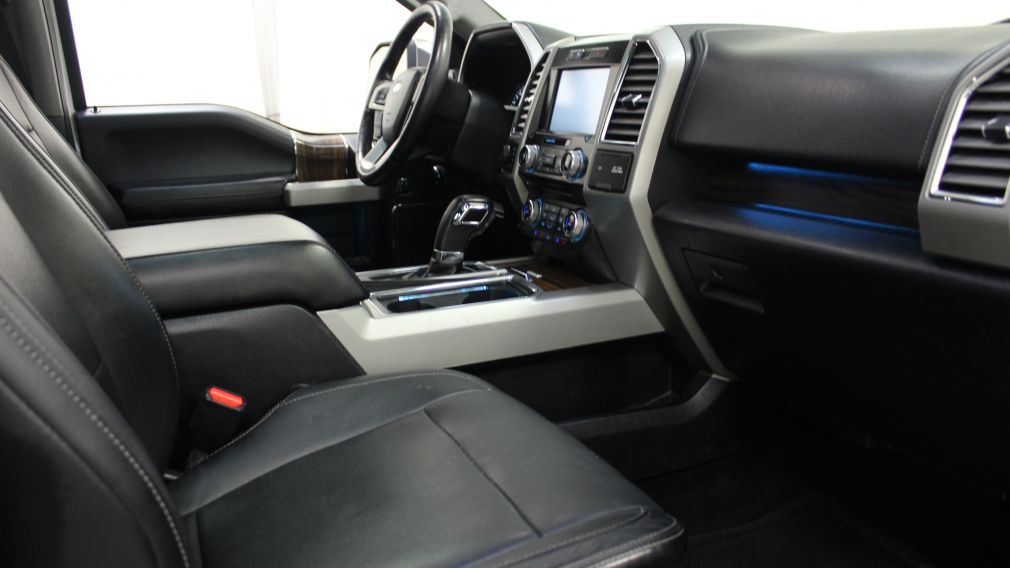 2015 Ford F150 Lariat Crew-Cab 4x4 Cuir Toit-Panoramique Navigati #28
