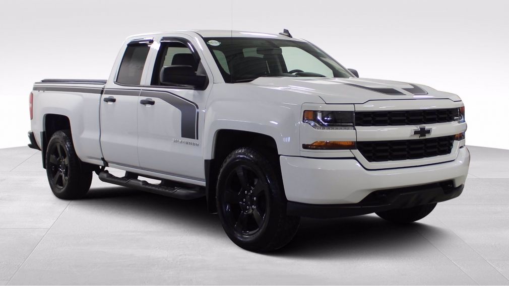 2018 Chevrolet Silverado 1500 Custom 4X4 5.3L A/C Gr-Électrique Mags Bluetooth #0