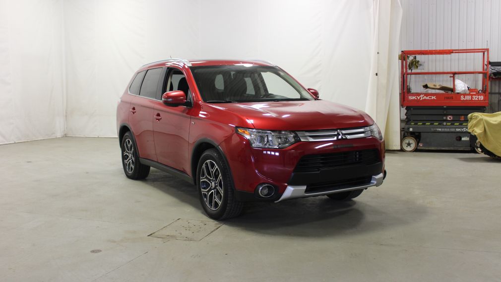 2015 Mitsubishi Outlander GT Awd Cuir Toit-Ouvrant Mags Caméra Bluetooth #0