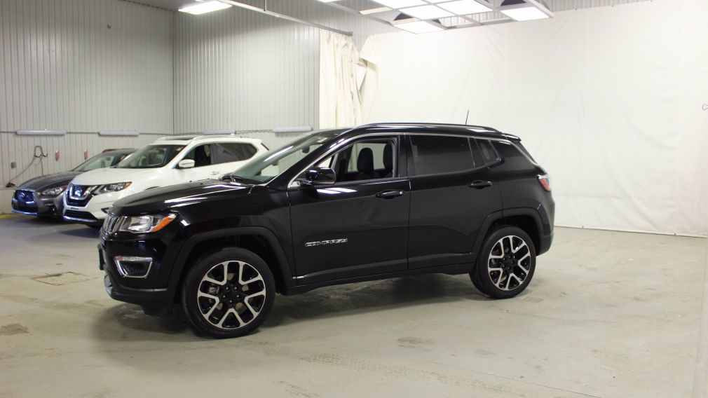 2020 Jeep Compass Limited Awd Cuir Toit-Panoramique Navigation #3