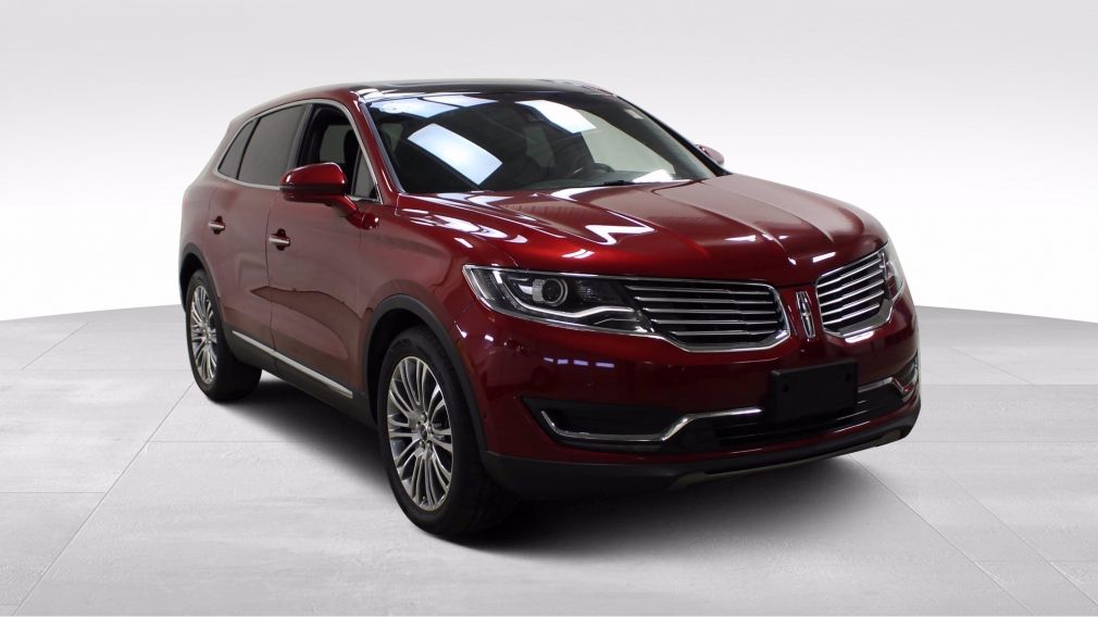 2017 Lincoln MKX Reserve Awd Cuir Toit-Panoramique Navigation #0