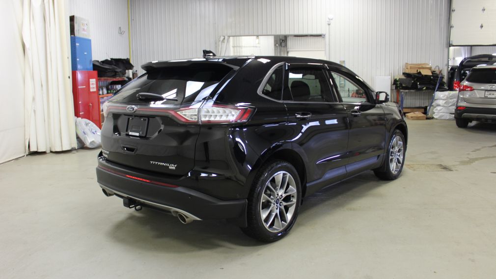 2016 Ford EDGE Titanium Awd Cuir Toit-Panoramique Navigation #7