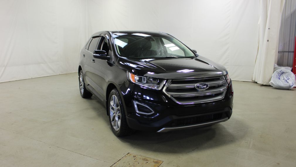 2016 Ford EDGE Titanium Awd Cuir Toit-Panoramique Navigation #0