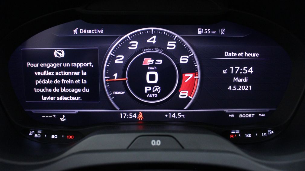 2018 Audi S3 Technik Awd Mags Cuir Toit-Ouvrant Navigation #15