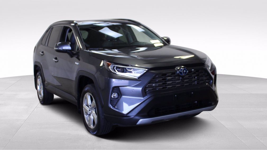 2019 Toyota Rav 4 Limited Awd Hybride Cuir Toit-Ouvrant Navigation #0