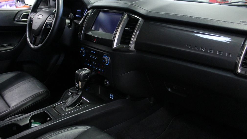 2020 Ford Ranger Lariat Crew-Cab 4x4 Cuir Mags Caméra Bluetooth #23