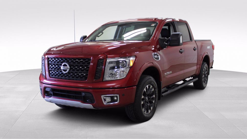 2017 Nissan Titan Pro-4X Crew-Cab 4x4 Mags Navigation Bluetooth #3