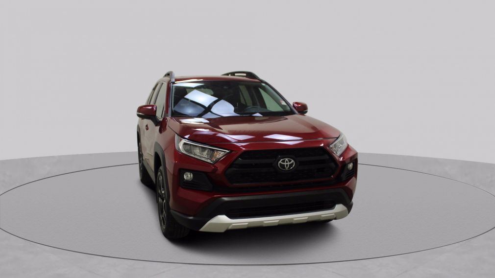 2019 Toyota Rav 4 Trail Awd Cuir Toit-Ouvrant Mags Caméra Bluetooth #0