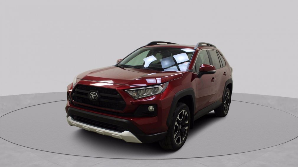 2019 Toyota Rav 4 Trail Awd Cuir Toit-Ouvrant Mags Caméra Bluetooth #3