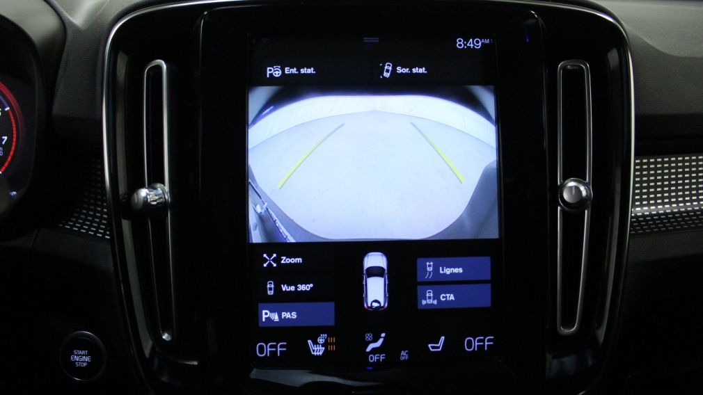 2019 Volvo XC40  R-Design Awd Cuir Toit-Panoramique Navigation #8