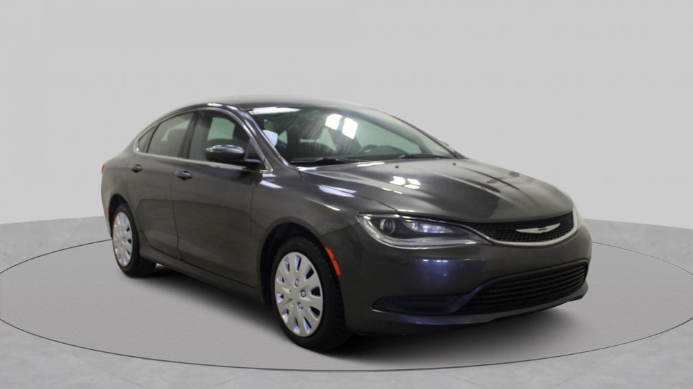 2015 Chrysler 200 LX A/C Gr-Électrique Bluetooth 2.4L #0