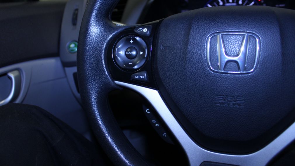 2012 Honda Civic LX A/C Gr-Électrique Bluetooth Lecteur CD #11