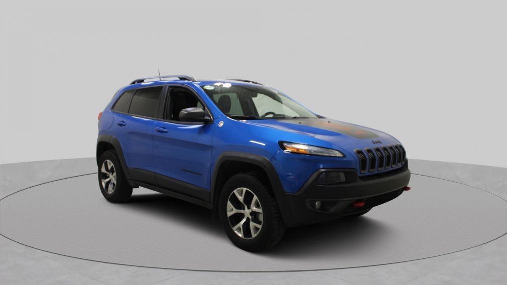 2018 Jeep Cherokee Trailhawk Awd Mags Toit-Panoramique Navigation #0