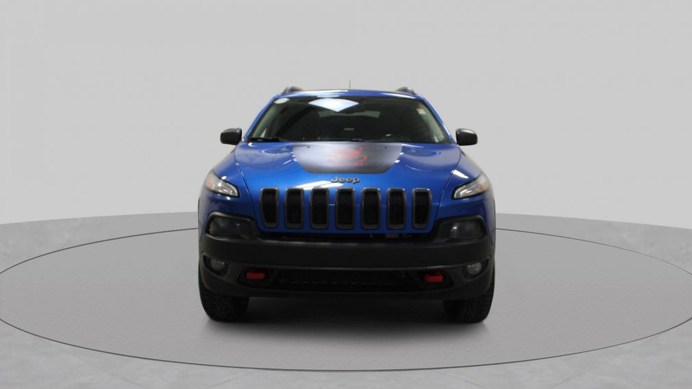 2018 Jeep Cherokee Trailhawk Awd Mags Toit-Panoramique Navigation #2