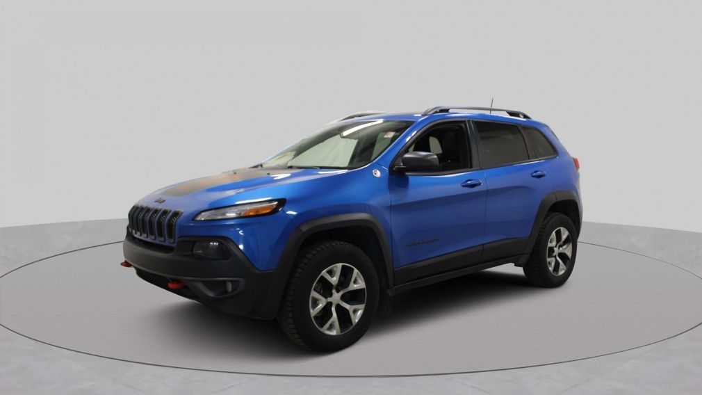 2018 Jeep Cherokee Trailhawk Awd Mags Toit-Panoramique Navigation #3