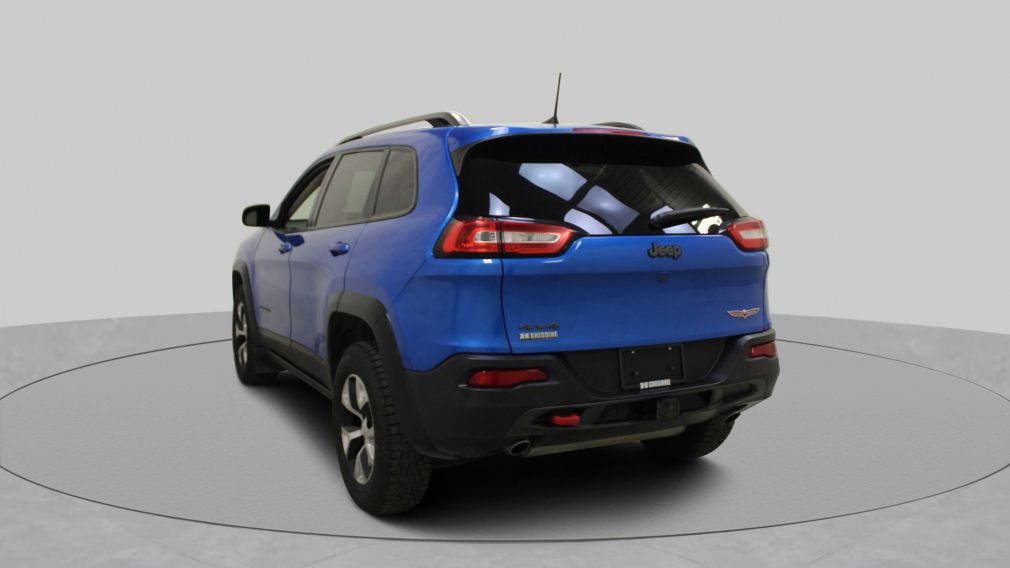 2018 Jeep Cherokee Trailhawk Awd Mags Toit-Panoramique Navigation #5
