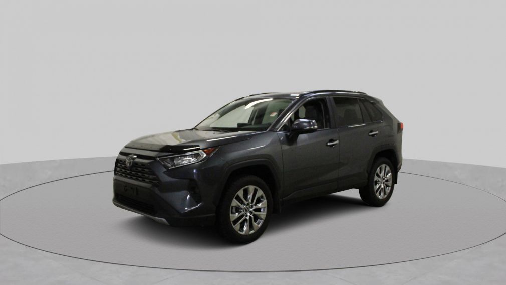 2020 Toyota Rav 4 Limited Awd Cuir Toit-Ouvrant Navigation Mags Camé #3