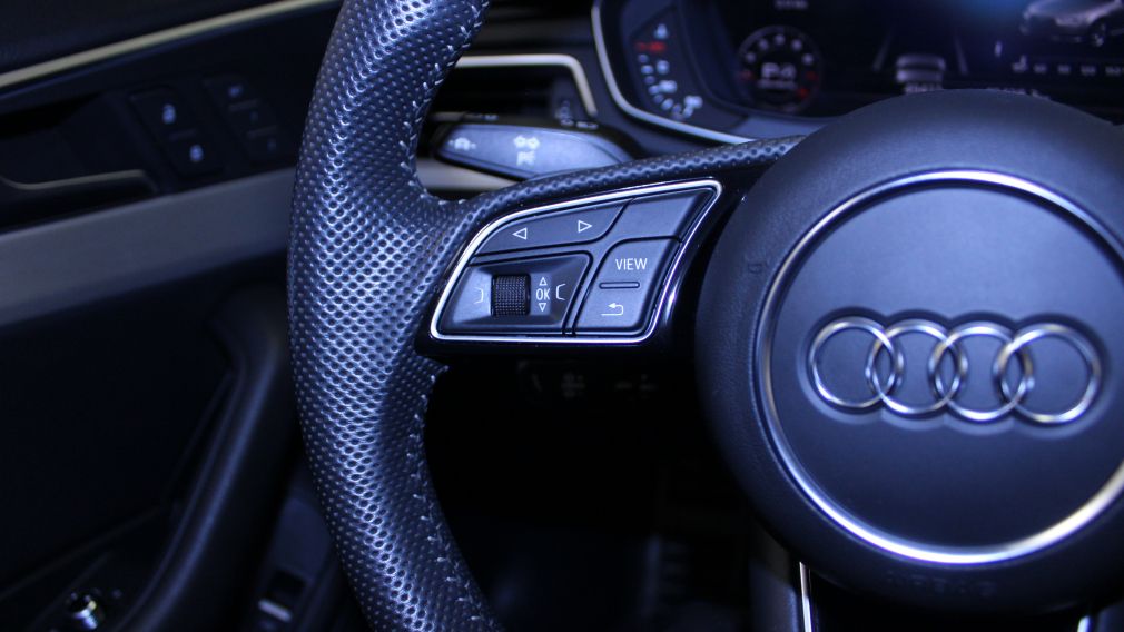 2019 Audi A4 Technik Awd S-Line Mags Toit-Ouvrant Navigation #14