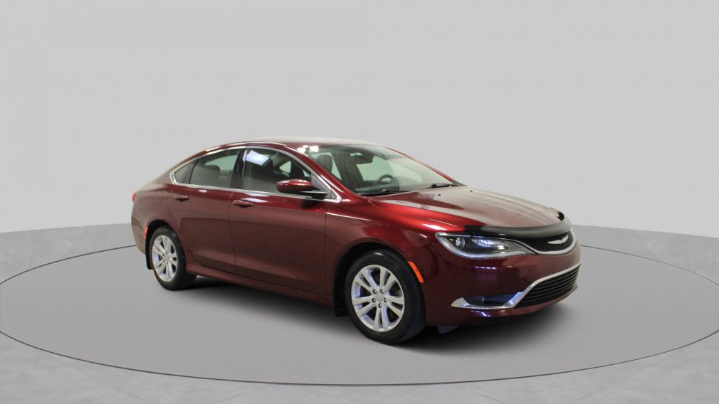 2016 Chrysler 200 Limited V6 A/C Gr-Électrique Mags Caméra Bluetooth #0