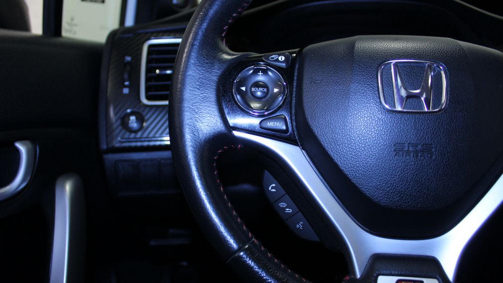 2015 Honda Civic SI Coupé Mags Toit-Ouvrant Caméra Bluetooth #14