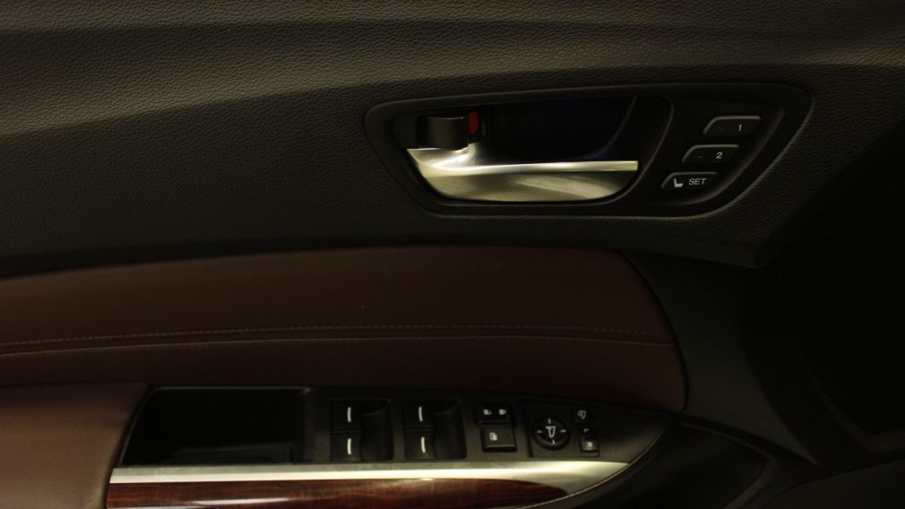 2015 Acura TLX V6 Tech Awd Cuir Toit-Ouvrant Navigation Caméra #16