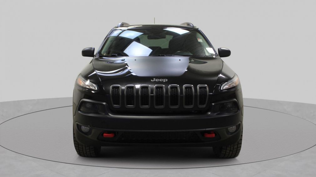 2017 Jeep Cherokee Trailhawk 4X4 Mags Cuir 3.2L Caméra Bluetooth #2