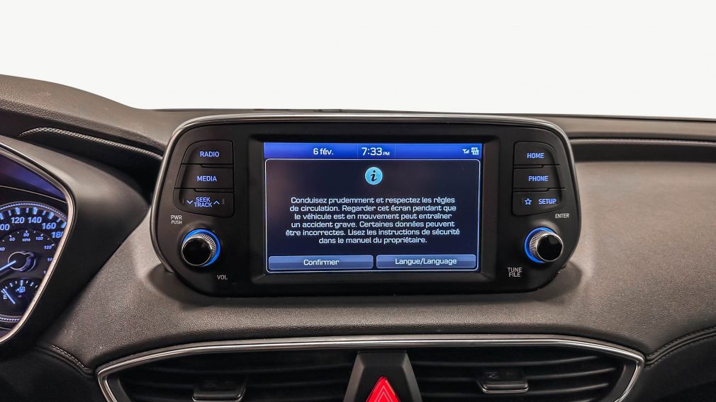 2019 Hyundai Santa Fe Preferred Awd Mags Toit-Panoramique Bluetooth #19