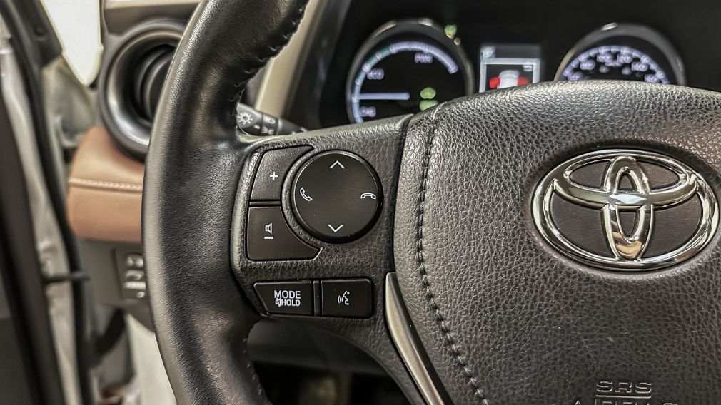 2017 Toyota RAV4 Hybrid Limited HYBRIDE Awd Cuir Mags Caméra Navigation Bl #15