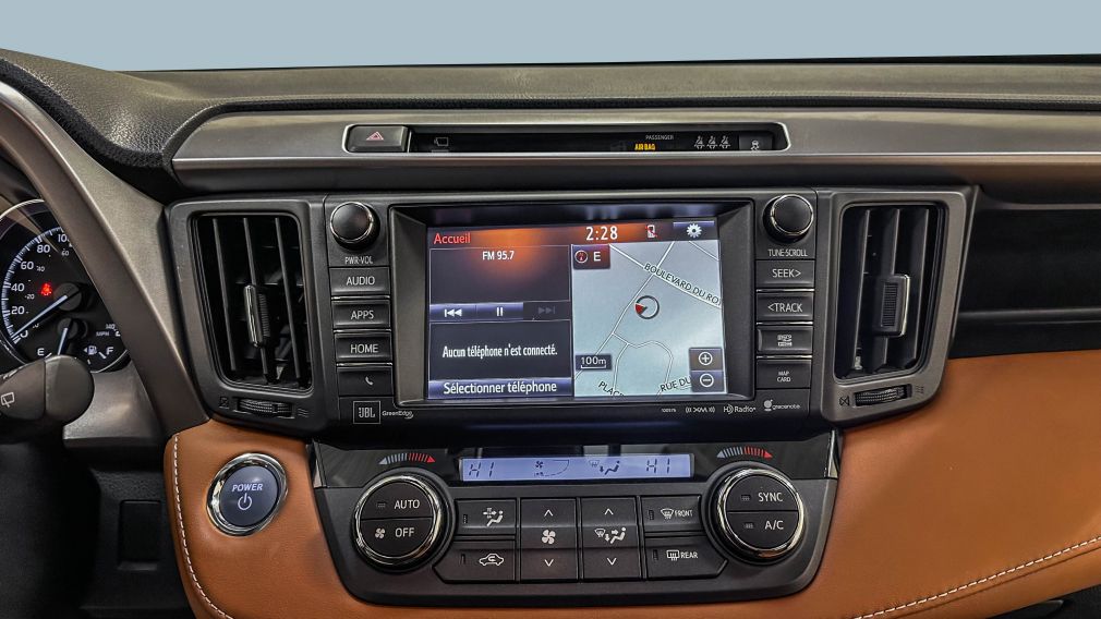 2017 Toyota RAV4 Hybrid Limited HYBRIDE Awd Cuir Mags Caméra Navigation Bl #12