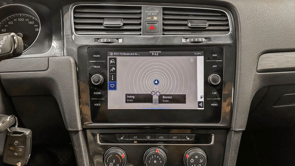 2021 Volkswagen Golf Comfortline A/C Gr-Électrique GPS Mags Caméra Blue #12