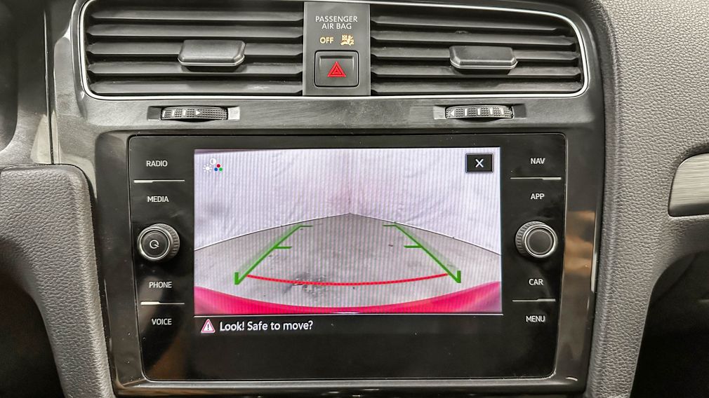 2021 Volkswagen Golf Comfortline A/C Gr-Électrique GPS Mags Caméra Blue #13